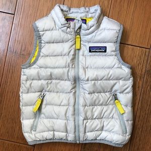 Patagonia down vest 12-18 months